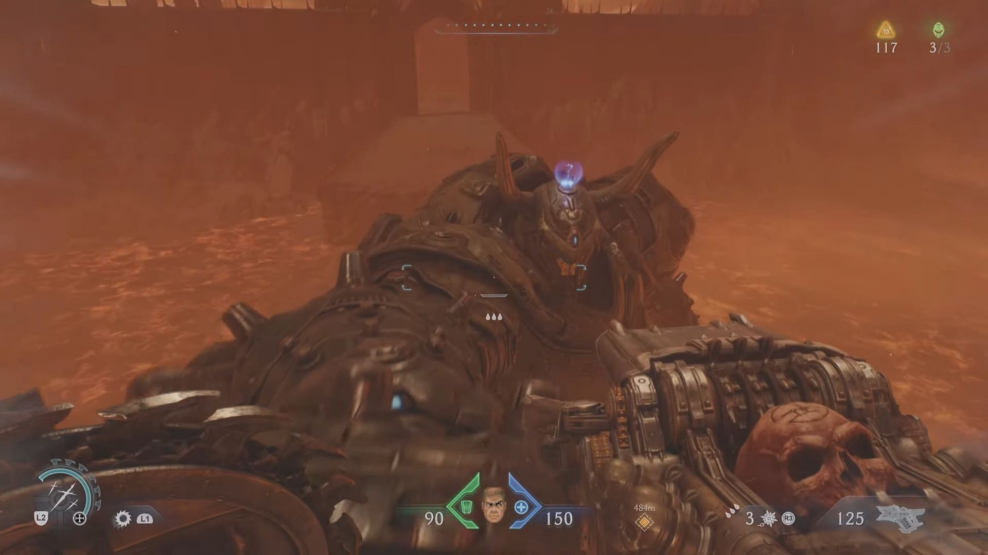Collectible location on top of the Atlan (Image via Sportskeeda Gaming | Bethesda Softworks)